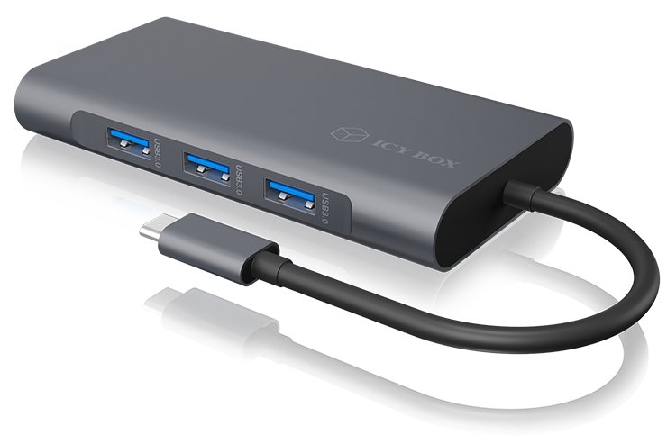 ICY BOX IB-DK4040-CPD - Dockingstation - USB-C
