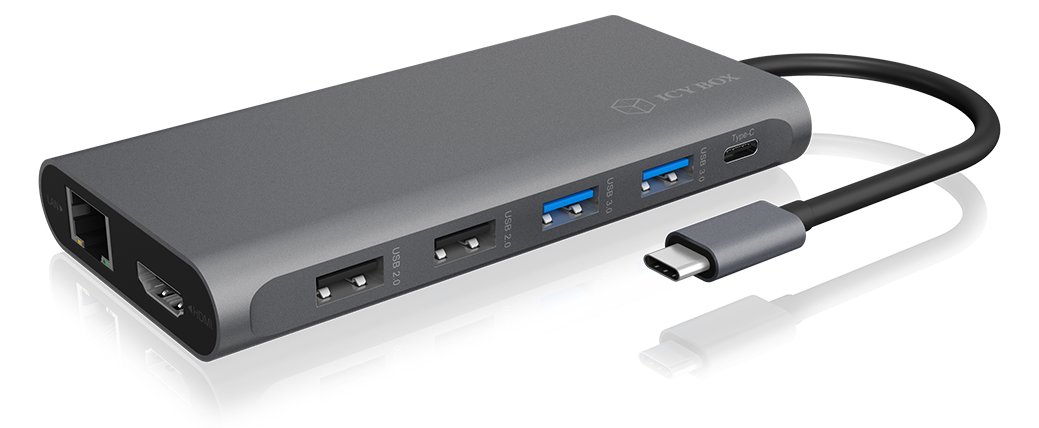 ICY BOX IB-DK4050-CPD - Dockingstation - USB-C