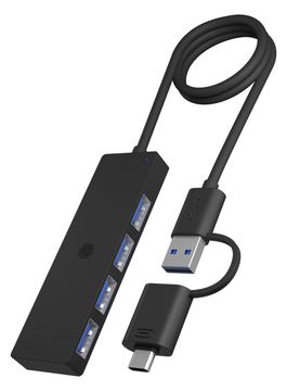 ICY BOX IB-HUB1424-C3 - mit USB 3.2 Gen 1 Type-C und Type-A von LumaTech