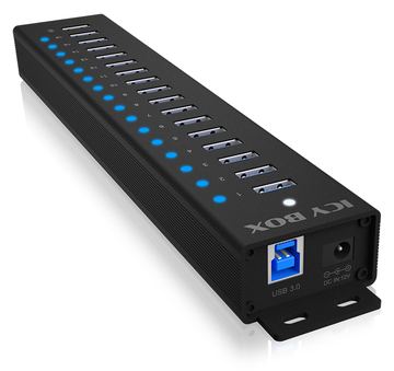 ICY BOX IB-HUB1717-U3 - Hub - 17 x USB 3.2 Gen 1 von LumaTech
