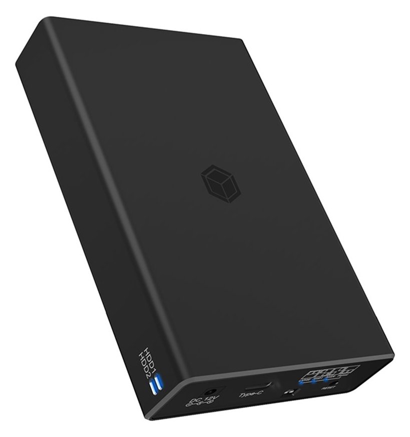 ICY BOX IB-RD2253-C31- Ext. RAID System, 2x SATA 2,5 SATA SSD/HDD zu 1x USB 3.1 (Gen 2, 10 Gbit/s)