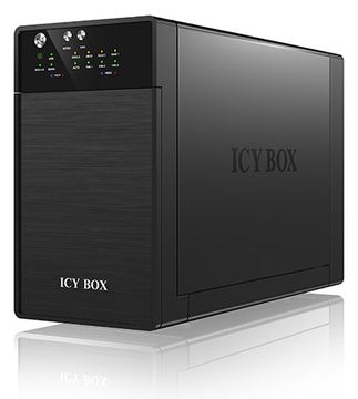 ICY BOX IB-RD3620SU3 - Festplatten-Array - 2 Schächte (SATA-600) von LumaTech