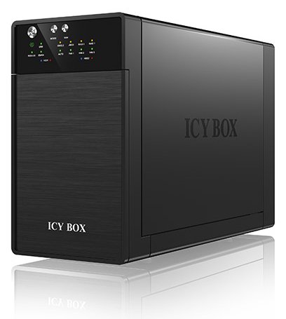 ICY BOX IB-RD3620SU3 - Festplatten-Array - 2 Schächte (SATA-600)