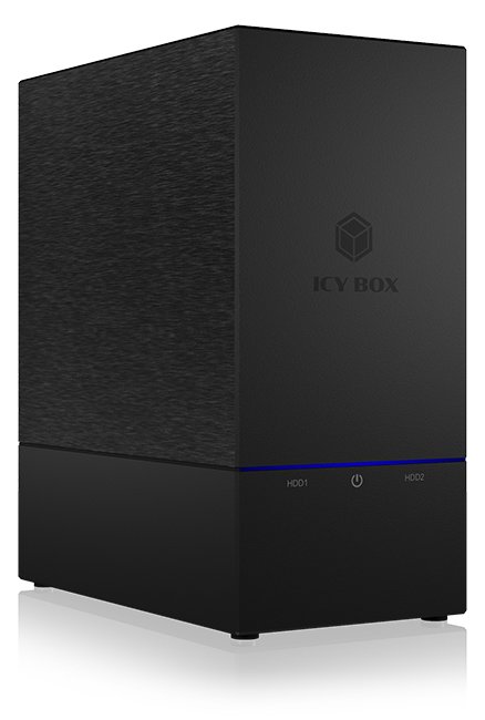 ICY BOX IB-RD3621-C31 - Festplatten-Array - 2 Schächte (SATA-600)