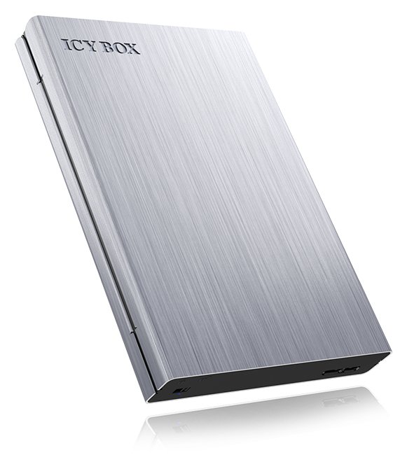 ICY BOX ICY BOX IB-241WP - Speichergehäuse mit Datenanzeige, Netzanzeige, Kabel-Schutzschalter - 2.5 (6.4 cm)