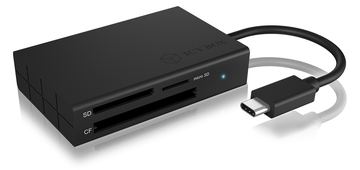 ICY BOX ICY BOX IB-CR401-C3 - Kartenleser (SD, CF, microSD, microSDHC, SDXC, microSDXC, SDHC UHS-I, SDXC UHS-I von LumaTech