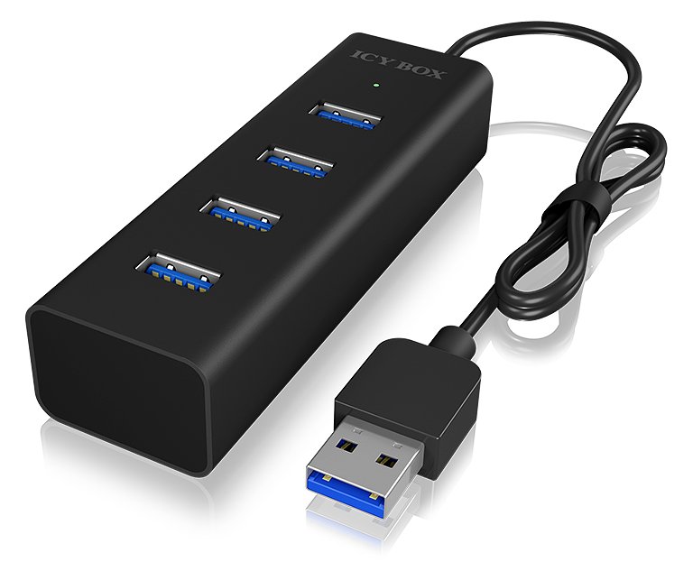 ICY BOX ICY BOX IB-HUB1409-U3 - Hub - 4 x SuperSpeed USB 3.0