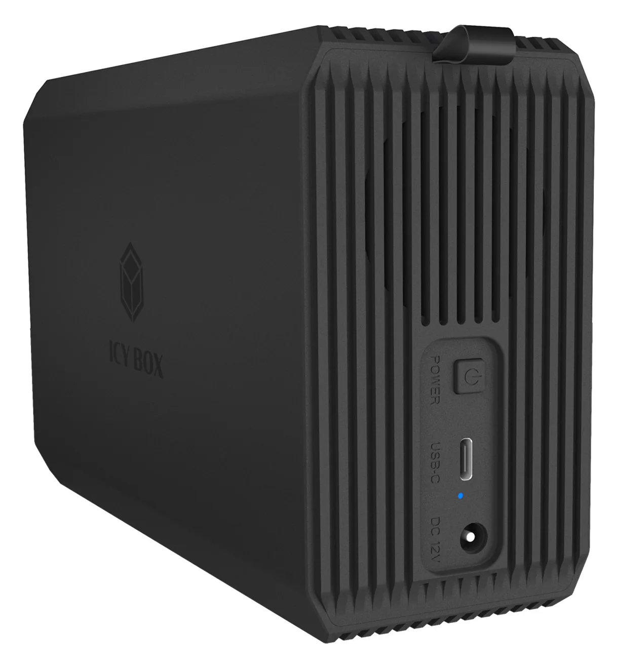 ICY BOX Raid System für 2-Bay 2.5''/3.5'' SATA HDD/SSD - Laufwerks-Gehäuse - 2.5 - Gehäuse - 2,5, Ansicht 2