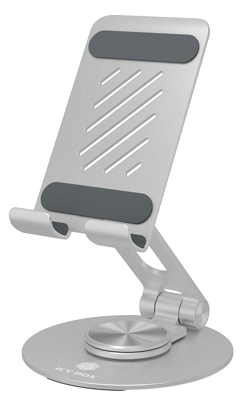 ICY BOX Smartphone- und Tablet-Staender 360° drehbar