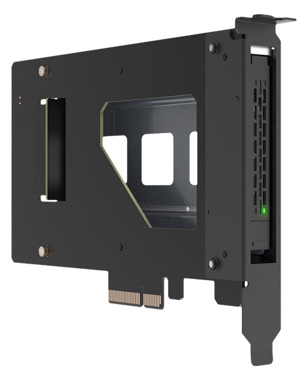 Icy Dock ToughArmor MB111VP-B - Mobiles Speicher-Rack - U.2 / U.3 SSD Mobilrack - 2.5 (6.4 cm)