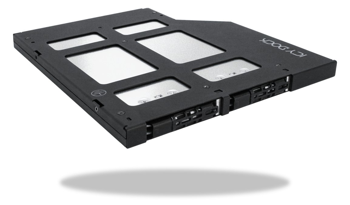Icy Dock ToughArmor MB852M2PO-B - Mobiles Speicher-Rack