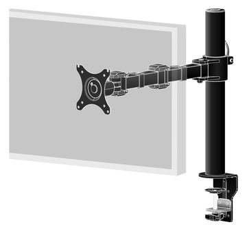 Iiyama DS1001C-B1 - Befestigungskit für Monitor (einstellbarer Arm) von LumaTech