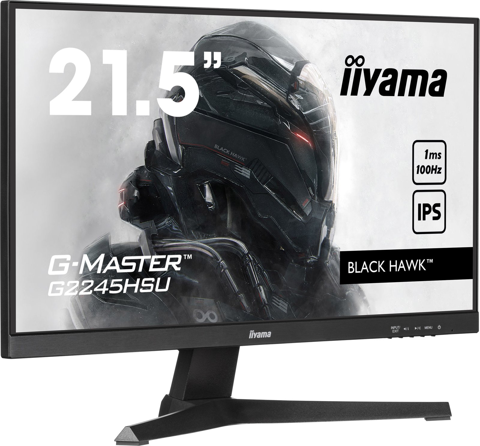 Iiyama G-MASTER Black Hawk G2245HSU-B2 - LED-Monitor - 55.9 cm (22)