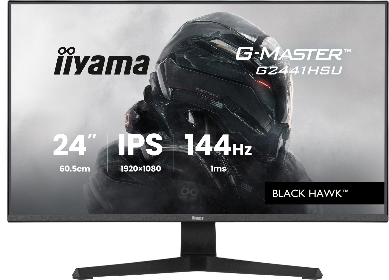 Iiyama G-MASTER Black Hawk G2441HSU-B1 - LED-Monitor - Gaming - 61 cm (24)