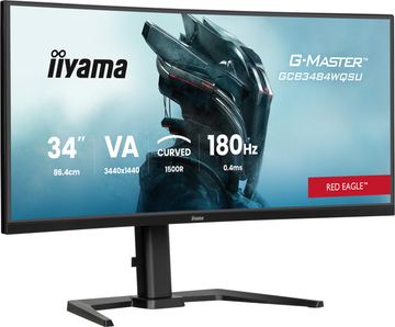 Iiyama G-MASTER Red Eagle GCB3484WQSU-B1 - LED-Monitor - Gaming - gebogen - 86.4 cm (34) von LumaTech