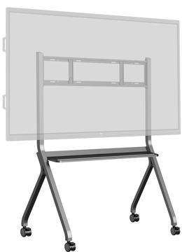 Iiyama MD-CART02-S1 - Wagen - für Flachbildschirm (55-86) - with anti-collision, shelf for accessories von LumaTech