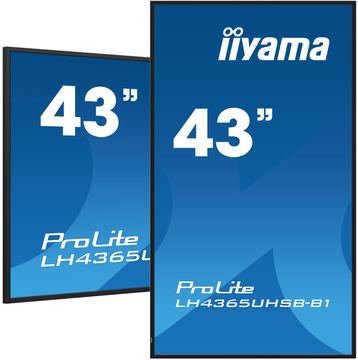 Iiyama ProLite LH4365UHSB-B1 - 109 cm (43) Diagonalklasse (108 cm (42.5) von LumaTech