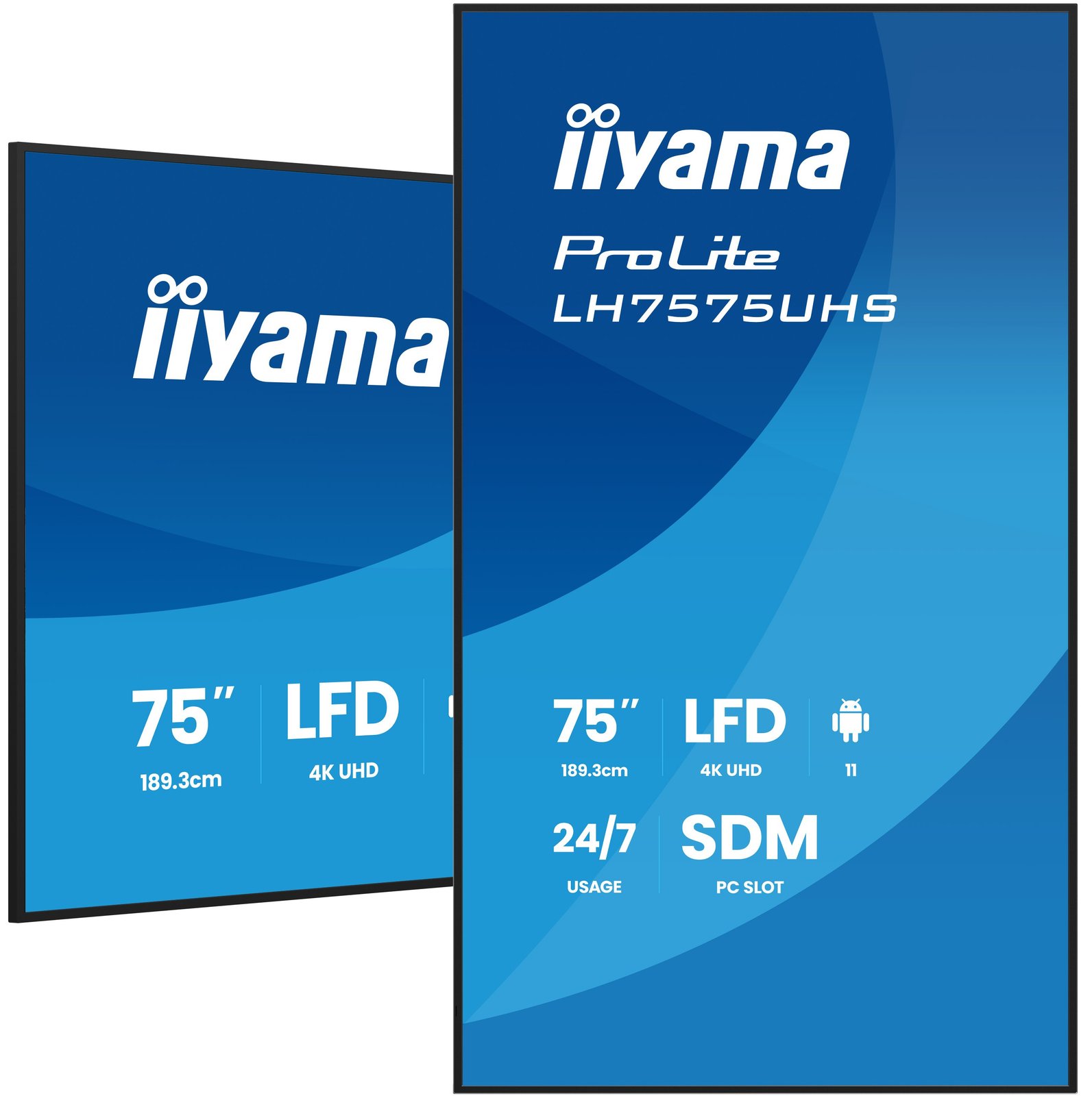 Iiyama ProLite LH7575UHS-B2AG - 190 cm (75) Diagonalklasse (189.3 cm (74.5)
