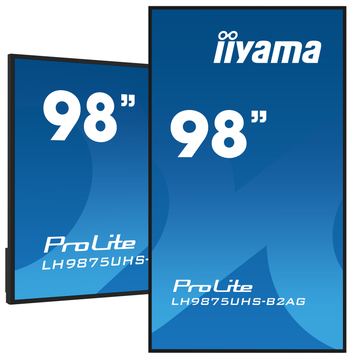 Iiyama ProLite LH9875UHS-B2AG - 249 cm (98) Diagonalklasse (247.7 cm (97.5) von LumaTech