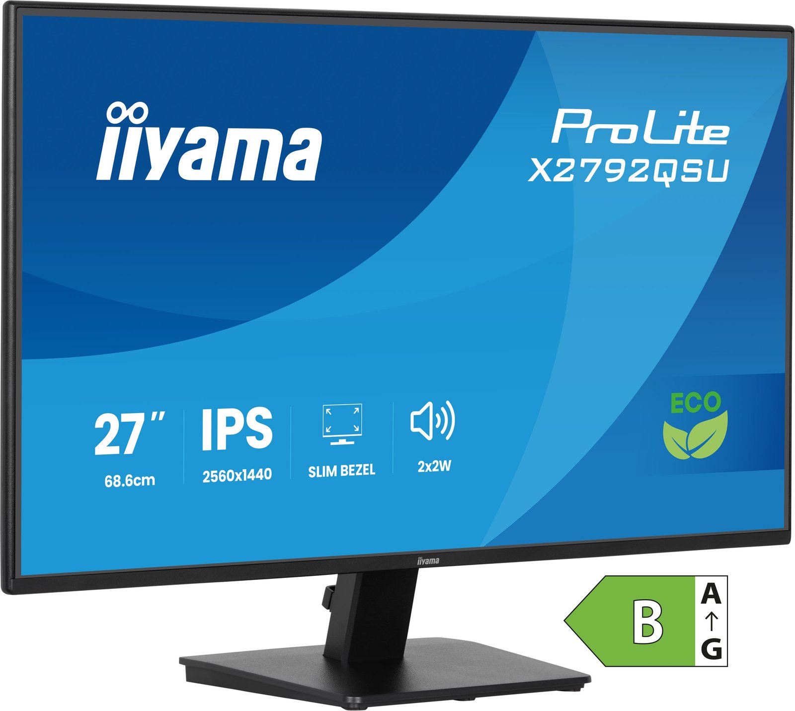 Iiyama ProLite X2792QSU-B1 - LED-Monitor - 68.6 cm (27)
