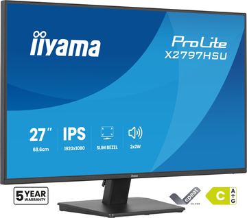 Iiyama ProLite X2797HSU-B1 27 Full HD IPS Office-Monitor - Flachbildschirm (TFT/LCD) - 68,6 cm von LumaTech