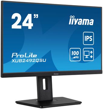 Iiyama ProLite XUB2492QSU-B1 - LED-Monitor - 61 cm (24) von LumaTech