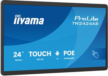 Iiyama TW2424AS-B3P 24 LCD Panel-PC Android OS Black - Flachbildschirm (TFT/LCD) - 60,5 cm von LumaTech