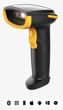Inateck Barcodescanner 23 black[BCST-23_black] - Barcode-Scanner von LumaTech