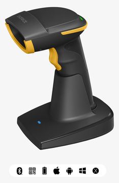 Inateck Barcodescanner 54 black[BCST-54_black] - Barcode-Scanner von LumaTech