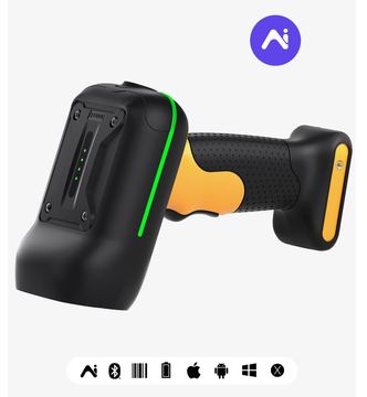 Inateck Barcodescanner 61 black[BCST-61_black] - Barcode-Scanner von LumaTech