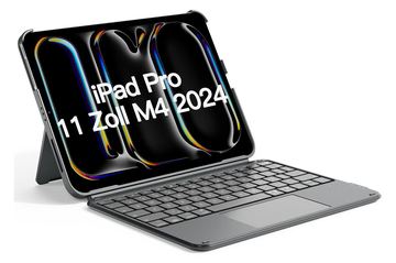 Inateck iPad Keyboard 11 gray 10th Gen. Compatible - Tastatur - TL: Deutsch, QWERTZ von LumaTech