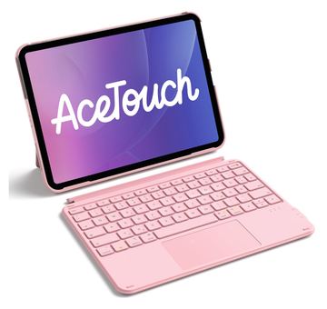 Inateck Keyboard iPad 11 Air 4/5Gen Com. pink - Tastatur - TL: Deutsch, QWERTZ von LumaTech