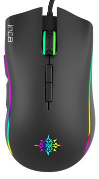 INCA IMG-349 - rechts - Optisch - USB - 6400 DPI - Schwarz von LumaTech