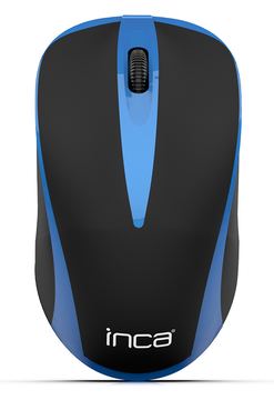 INCA IWM-221RSMV - Optisch - RF Wireless - 1600 DPI - Schwarz - Blau von LumaTech
