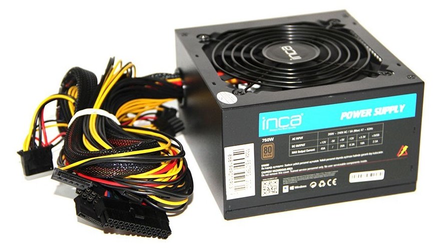INCA Netzteil IPS-075PB 80+Bronze 1x 140mm Lüfter - PC-/Server Netzteil - ATX
