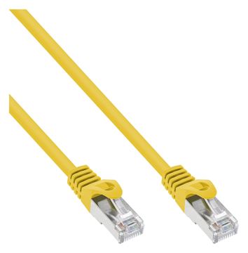 InLine Patchkabel - SF/UTP - Cat.5e - gelb - 1,5m von LumaTech