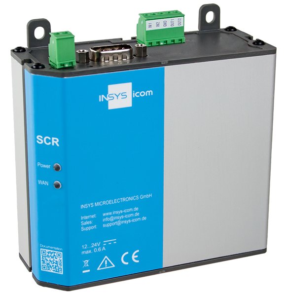 Insys icom SCR-E 300 - Router - 2-Port-Switch