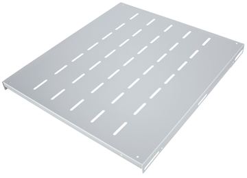 Intellinet 19 Fachboden zur Festmontage, 1 HE, 345 mm Tiefe, grau - Rack - Regal - Grau, RAL 7035 - 1U - 48.3 cm (19) von LumaTech