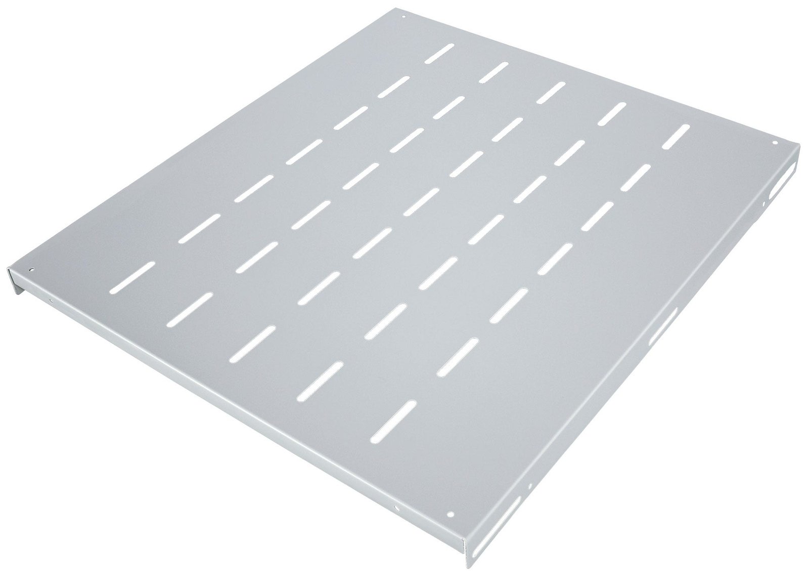 Intellinet 19 Fachboden zur Festmontage, 1 HE, 345 mm Tiefe, grau - Rack - Regal - Grau, RAL 7035 - 1U - 48.3 cm (19)