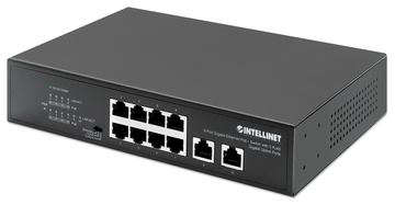 Intellinet 8-Port Gigabit PoE+ Switch 2 RJ45-Ports 120W - Switch - 1 Gbps von LumaTech