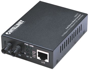 Intellinet Fast Ethernet Media Converter, 10/100Base-Tx to 100Base-Fx (ST) von LumaTech