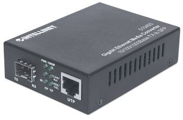 Intellinet Gigabit Ethernet auf SFP-Medienkonverter, 10/100/1000Base-TX auf SFP-Slot, leer - Medienkonverter von LumaTech