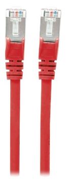 Intellinet Network Patch Cable, Cat5e, 5m, Red, CCA, SF/UTP, PVC, RJ45, Gold Plated Contacts, Snagless, Booted von LumaTech