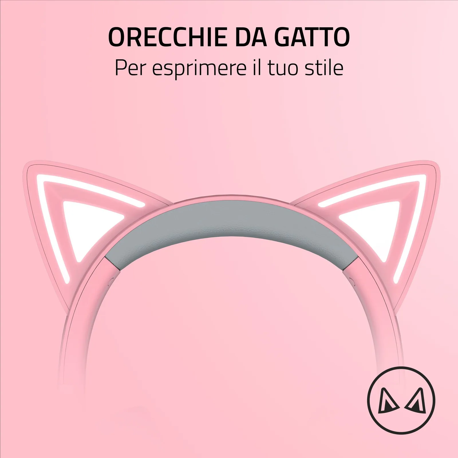 Razer Kraken Kitty V2 - Headset - ohrumschließend, Ansicht 2