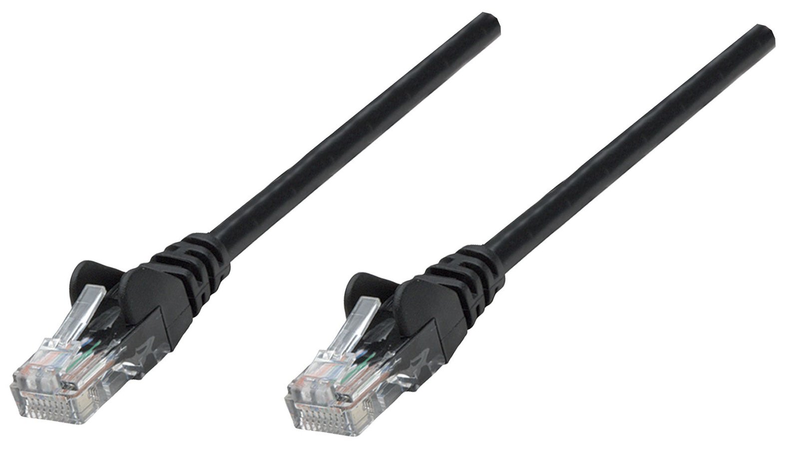 Intellinet Network Patch Cable, Cat6, 1.5m, Black, Copper, S/FTP, LSOH / LSZH, PVC, RJ45, Gold Plated Contacts, Snagless