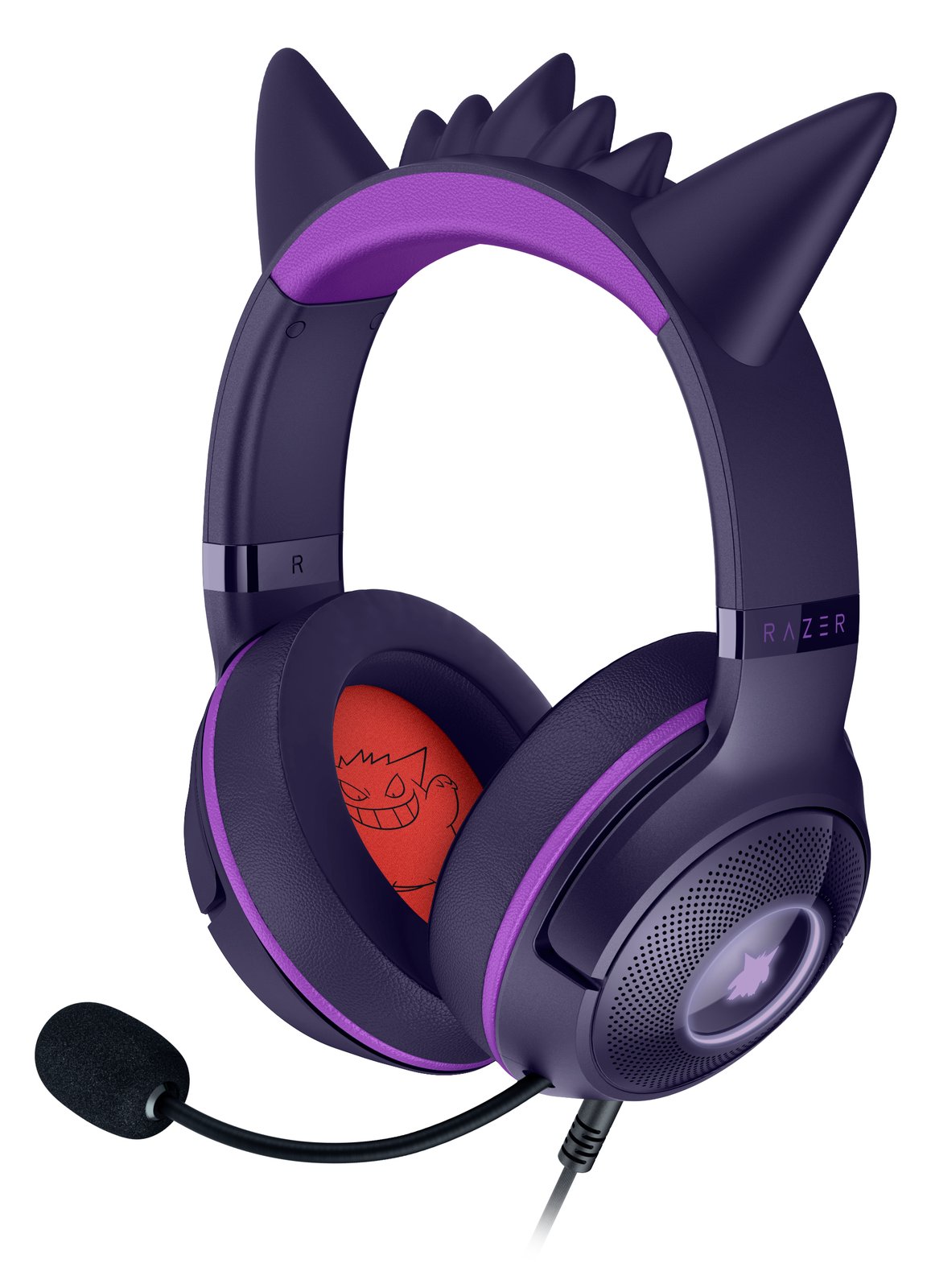Razer Kraken Kitty V2 - Pokemon Gengar Ed. - Headset - Headset - 20 KHz