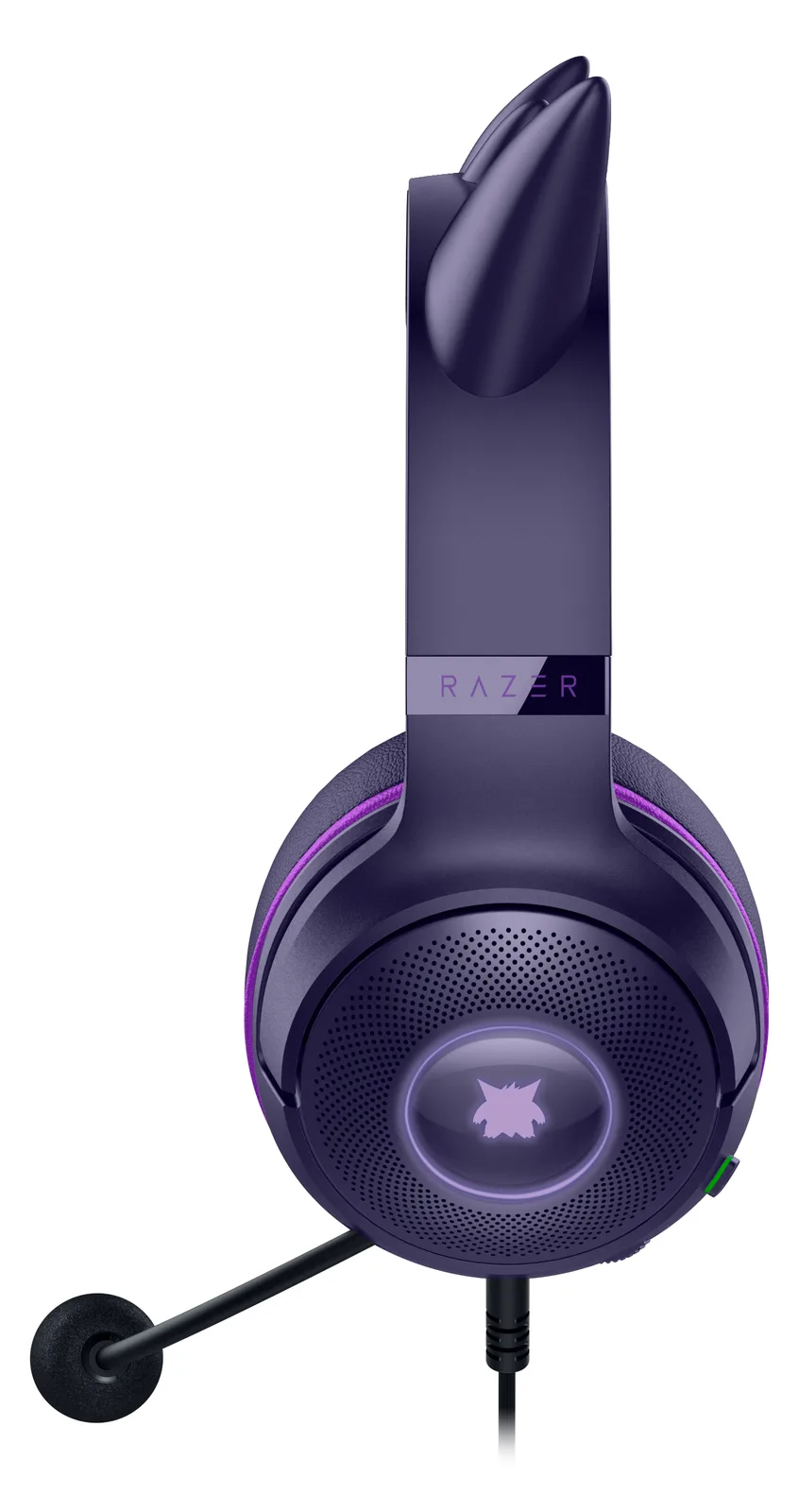 Razer Kraken Kitty V2 - Pokemon Gengar Ed. - Headset - Headset - 20 KHz, Ansicht 2