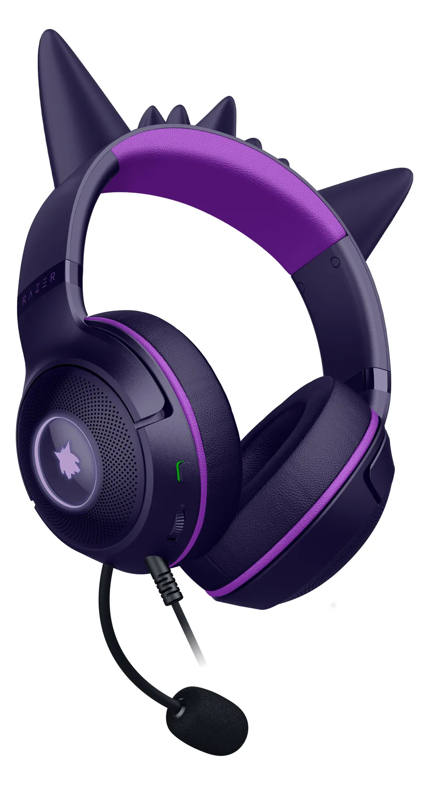Razer Kraken Kitty V2 - Pokemon Gengar Ed. - Headset - Headset - 20 KHz, Ansicht 3