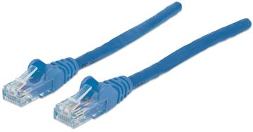 Intellinet Network Patch Cable, Cat6A, 7.5m, Blue, Copper, S/FTP, LSOH / LSZH, PVC, RJ45, Gold Plated Contacts, Snagless von LumaTech