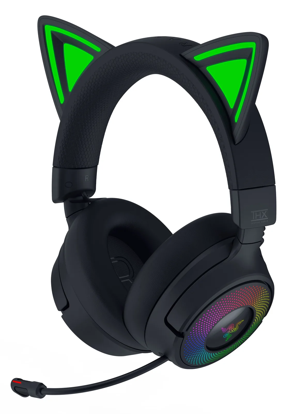 Razer Kraken Kitty V3 Pro - Black - Headset - Kabellos, Ansicht 3